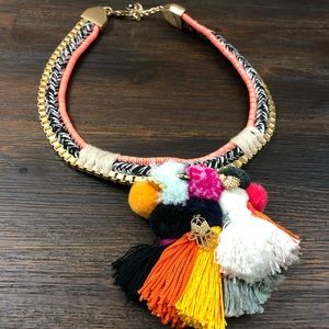 Express, chunky, multi-colored necklace